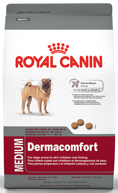 Royal Canin Medium Sensitive Skin Care Alimento Perros Adulto Piel Sensible Croqueta 3.18kg