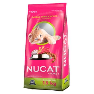 Nucat Alimento Gatos Adultos Croqueta Pienso