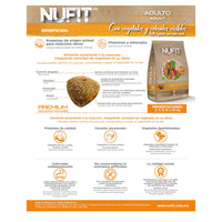 Nufit Alimento Perros Adultos Croqueta Pienso