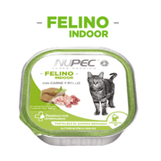 Nupec Caja con 4 piezas Alimento Húmedo Gato Indoor 100 Gr