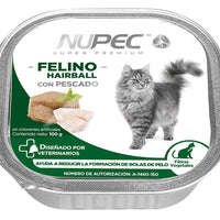 Nupec Caja con 4 piezas Alimento Húmedo Gato Urinary y Hairball 100 Gr