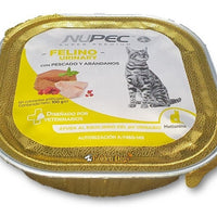 Nupec Caja con 4 piezas Alimento Húmedo Gato Urinary y Hairball 100 Gr