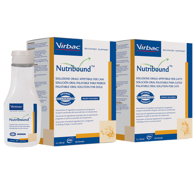 Virbac Suplemento Nutricional  Nutribound 150 ml Perros Gatos Recuperacion Formula Liquida