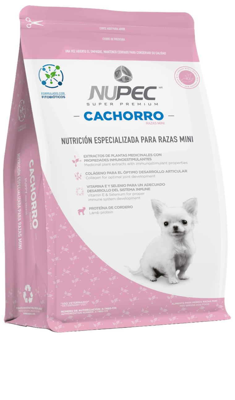 Nupec Cachorro Raza Mini Alimento Perro Miniatura