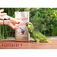 Psittacus Alimento Aves Papilla Alta Proteina Grasa Moderada Cacatuas Cotorras Amazonas