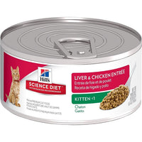 Hills Science Diet Alimento Gatos Kitten Original Lata 150 gr Alimento Humedo