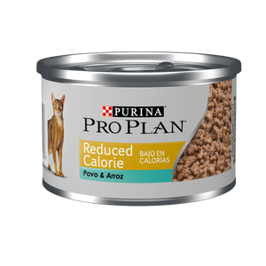 Pro Plan Reduce Calorie Lata Felino Sabor Pavo 85 gr Alimento Gatos