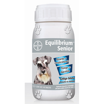 Bayer Equilibrium Senior Perros 60 Tabletas