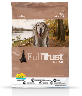 Full Trust Alimento Perro Small Medium Large Breed Senior Adulto Mayor Pequeña Mediana Grande Croqueta