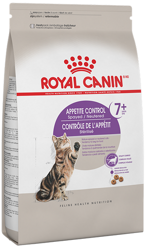 Royal Canin Alimento Gatos Adulto Mayor Spayed Neutered Appetite+7 Control de Apetito iPos