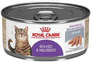 Royal Canin Alimento Gatos Adulto Spayed Neutered Esterilizados Lata Humedo .165kg iPos